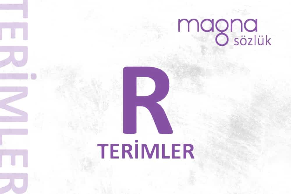 Dijital Pazarlama Terimleri – “R” Harfi İle Başlayan Terimler